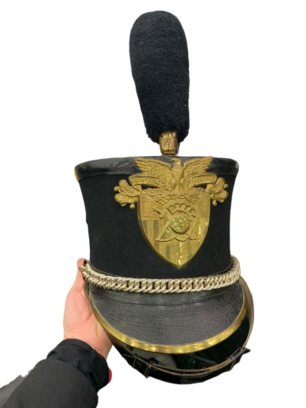 United States Military Academy West Point Cadet Parade Shako Uniform Hat