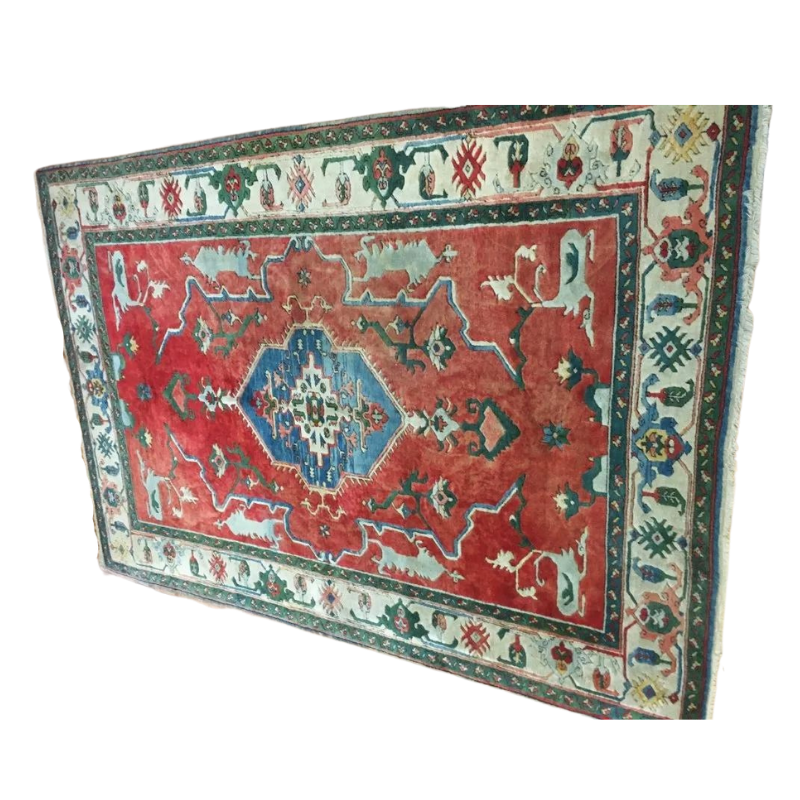 Turkish Serapi Handwoven Wool Rug