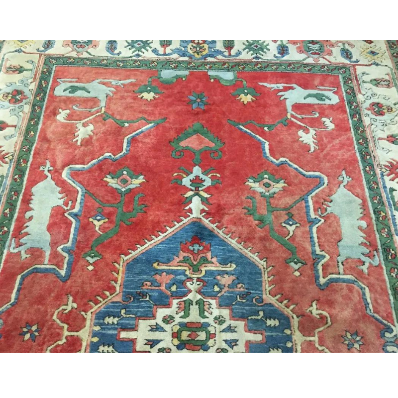 Turkish Serapi Handwoven Wool Rug